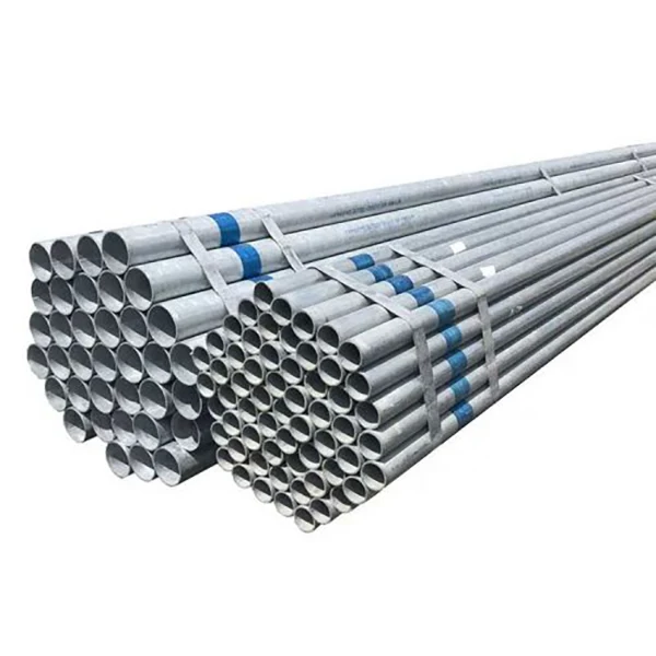 0.6mm galvanized round tube